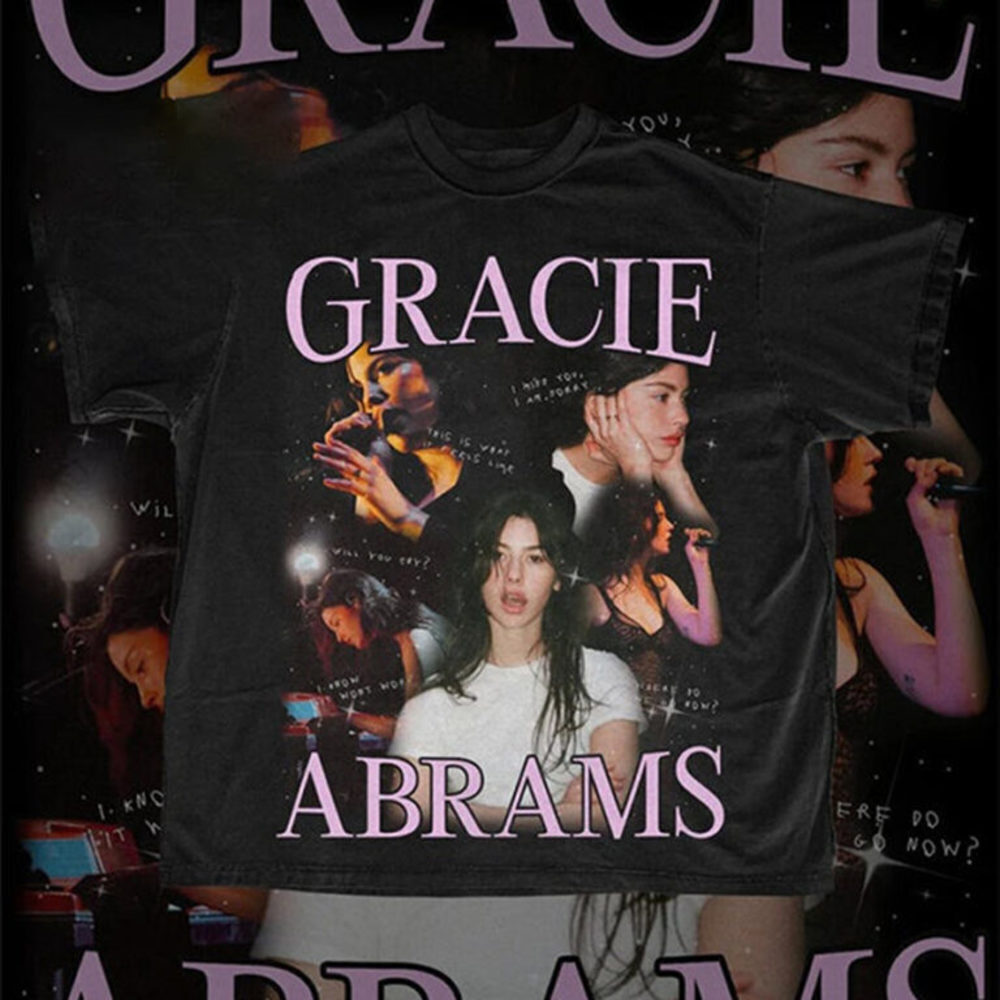 Gracie Abrams Shirt Aesthetic Trendy Minimalist Concert